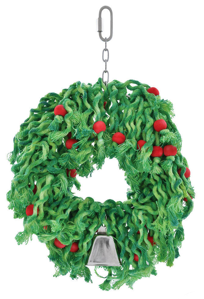 PT 360 LARGE COTTON XMAS WREATH PT 360 LARGE COTTON XMAS WREATH